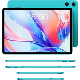  Планшет Teclast P30 T606 (1.8) 8C 4/128Gb 10.1" IPS 1280x800 Android 14 голубой 5Mpix 2Mpix BT WiFi microSD 1Tb 6000mAh 10hr 
