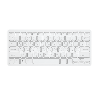  Клавиатура Olmio WK-05 White 