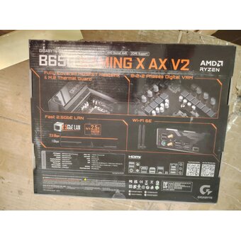  УЦ Материнская плата GIGABYTE B650 Gaming X AX V2 (перепрошивка, сброс до заводских настроек, нет антистатик упаковки) 