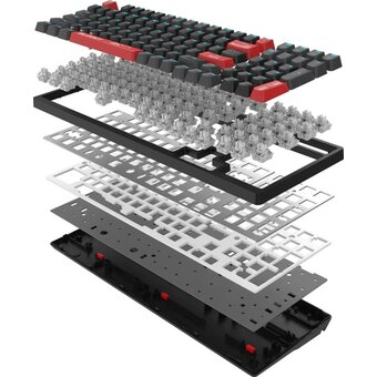  Клавиатура A4Tech Bloody AT98 черный/красный 