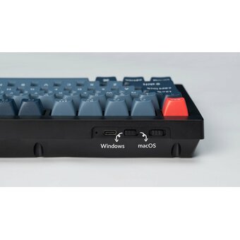  Клавиатура Keychron V1 (V1M-D3-RU) Max Black, RGB, Hot-Swap, Knob Version, Brown Switch 