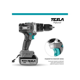  Дрель-шуруповерт Tesla TCD18HD (840374) 