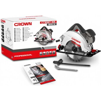  Пила циркулярная Crown CT15187-165 