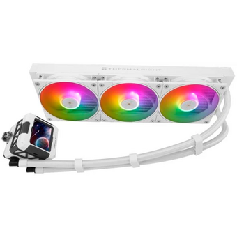 СВО Thermalright Frozen Warframe 360 White ARGB (F-WFRAME-360-WH-ARGB) Soc-AM5/AM4/1200/1700/1851 белый 4-pin 29.8dB Al LCD Ret 