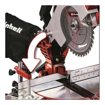  Пила торцовочная Einhell TE-MS 18/210 Li-Solo без АКБ 