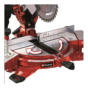  Пила торцовочная Einhell TE-MS 18/210 Li-Solo без АКБ 