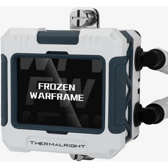  СВО Thermalright Frozen Warframe 360 White ARGB (F-WFRAME-360-WH-ARGB) Soc-AM5/AM4/1200/1700/1851 белый 4-pin 29.8dB Al LCD Ret 