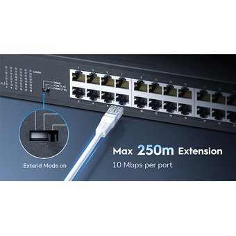  Коммутатор неуправляемый Cudy GS1024L (L2) 24x1Гбит/с 