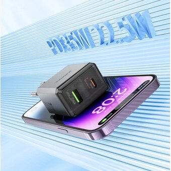  СЗУ BOROFONE BN20 Lena PD35W1C1A charger EU серый 