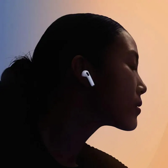  Наушники Apple AirPods 4 ANC A3055, A3056, A3059 MXP93ZA/A Bluetooth белый 