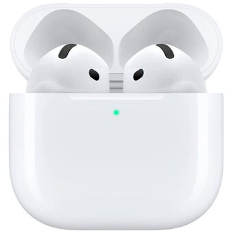  Наушники Apple AirPods 4 A3050, A3053, A3058 MXP63ZA/A Bluetooth белый 
