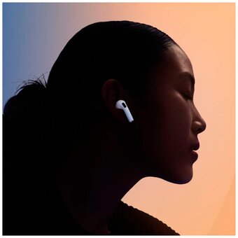  Наушники Apple AirPods 4 A3050/A3053/A3058 MXP63HN/A Bluetooth белый 