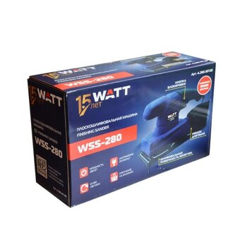  Виброшлифмашина Watt WSS-280 (4.280.187.00) 
