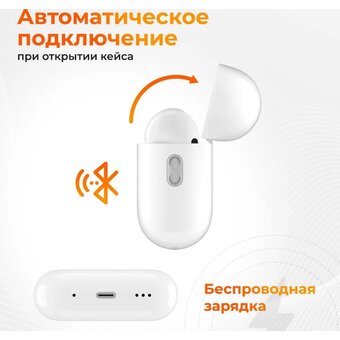  Наушники DEFENDER Apods pro 63923 белый 