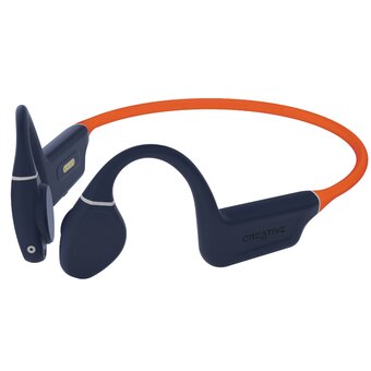  Наушники Creative Outlier Free Plus Bluetooth 51EF1081AA002 оранжевый/синий 