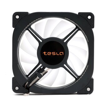  Комплект вентиляторов TESLA RGB120 XB3 (TSL-120-XB3), 120 мм, 1200rpm, 21 дБ, 4-pin Molex, 3шт, RGB 