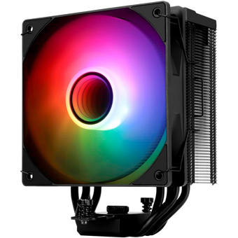  Кулер Thermalright Assassin Spirit 120 Vision Black ARGB (AS120-Vision-BL-ARGB) Soc-AM5/AM4/1200/1700/1851 черный 4-pin 27dB Al+Cu LCD Ret 