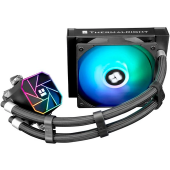  СВО Thermalright Aqua Elite Black 120 ARGB V3 (A-Elite-BL-120-ARGB-V3) 120mm, Fans 1x120mm, 66.17CFM, 25.6dBA, 1500RPM 