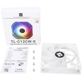 Вентилятор Thermalright TL-C12CW-S (TRTLC12CWS) / ARGB / 120mm PWM 