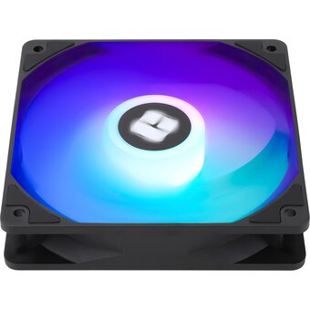  Кулер Thermalright TL-C12C-S, ARGB (120x120x25mm, 4-pin PWM, 66.17CFM, 25.6dBA, 1550RPM, Black) 