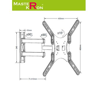  Кронштейн Maclean MasterKron PLA17-443 