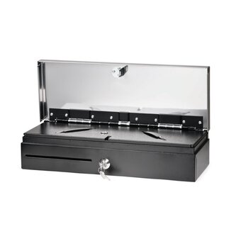  Ящик денежный Атол 38714 FlipTop-B 14отдел. черный 