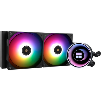 СВО Thermalright Frozen Notte 240 Black Argb V2 (F-Notte-240-BL-ARGB-V2) 240mm, Fans 2x120mm, 72.37CFM, 27.7dBA, 2000RPM 
