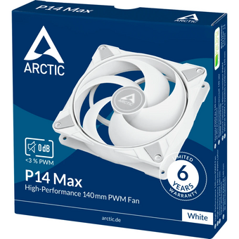  Вентилятор ARCTIC P14 Max (White) ACFAN00304A 