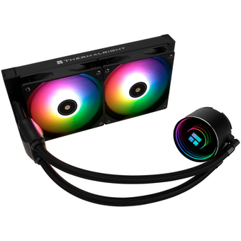 СВО Thermalright Frozen Notte 240 Black Argb V2 (F-Notte-240-BL-ARGB-V2) 240mm, Fans 2x120mm, 72.37CFM, 27.7dBA, 2000RPM 