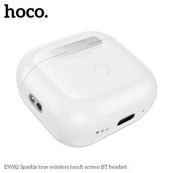  Наушники HOCO EW82 Sparkle true wireless touch screen BT headset белый 
