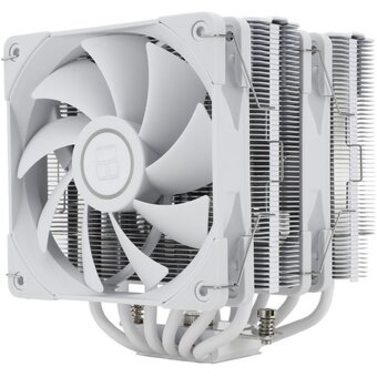  Кулер Thermalright Peerless Assassin 120 White (PA120-WH) 4-pin PWM, 157mm, Ni/Cu, 6x6mm, 2x120mm, 66.17CFM, 25.6dBA, 1550RPM, S 2011 