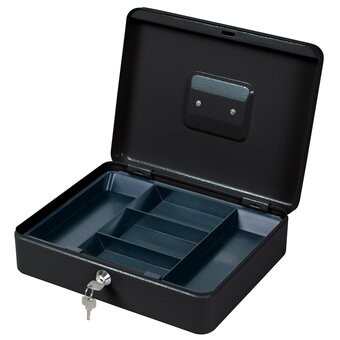  Ящик для денег Cactus CS-CB-004 90x300x240 графитовый 