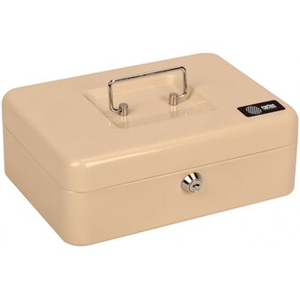  Ящик для денег без номинала Cactus CS-CB-003WT 90x250x180 бежевый сталь 1.367кг 