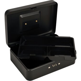  Ящик для денег без номинала Cactus CS-DCB-003 90x250x180 графитовый сталь 1.13кг 
