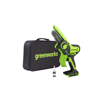  Цепная пила GREENWORKS G24MCS10 с 1АКБ (2008207ua) 