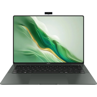  Ноутбук Honor MagicBook Art 14 MRA-521 (5301AKXN) 14.6", 2024, OLED, Ultra 5 125H 1.2ГГц, 14 ядер, 32ГБ LPDDR5x, 1ТБ SSD, Intel Arc, W11H зеленый 