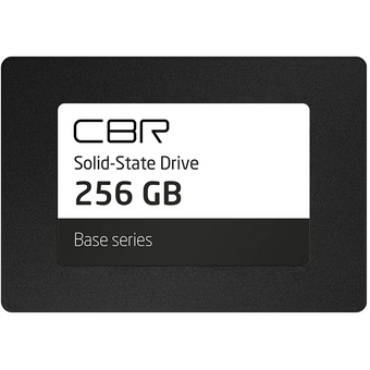  SSD CBR Base SSD-256GB-2.5-BS24b, 256 GB, 2.5, SATA III 6 Gbit/s, 3D TLC NAND, R/W speed up to 550/500 MB/s, TBW 