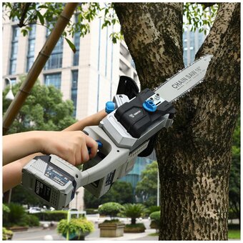  Пила цепная DEKO DKCHS 40 Pro (083-2002) 2x4.0Ач, двойное з/у 