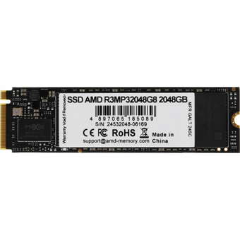  SSD AMD Radeon R3 Series R3MP32048G8 M2.2280 2TB 