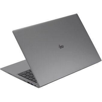  Ноутбук IRU Planio 15INPR (2081105) N100 16Gb SSD512Gb Intel UHD Graphics 15.6" IPS FHD (1920x1080) noOS grey WiFi BT Cam 5000mAh 