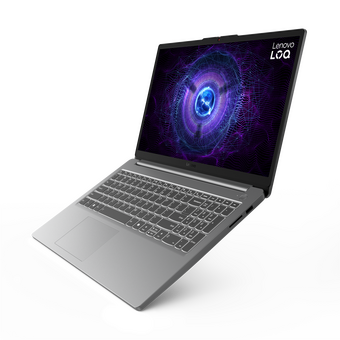  Ноутбук Lenovo LOQ 15IAX9E (83LK005HUE) Core i5 12450HX 16Gb SSD512Gb NVIDIA GeForce RTX 3050 6Gb 15.6" IPS FHD (1920x1080) без ОС grey WiFi BT Cam 
