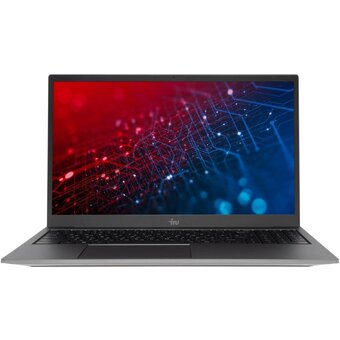 Ноутбук IRU Planio 15INPR (2076072) N100 16Gb SSD512Gb Intel UHD Graphics 15.6" IPS FHD (1920x1080) Windows 11 Professional grey WiFi BT Cam 