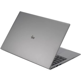  Ноутбук IRU Planio 15INPR (2076072) N100 16Gb SSD512Gb Intel UHD Graphics 15.6" IPS FHD (1920x1080) Windows 11 Professional grey WiFi BT Cam 