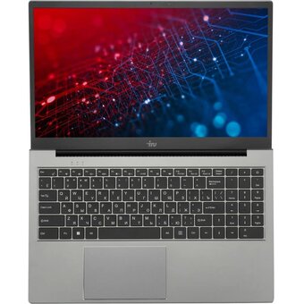  Ноутбук IRU Planio 15INPR (2076072) N100 16Gb SSD512Gb Intel UHD Graphics 15.6" IPS FHD (1920x1080) Windows 11 Professional grey WiFi BT Cam 