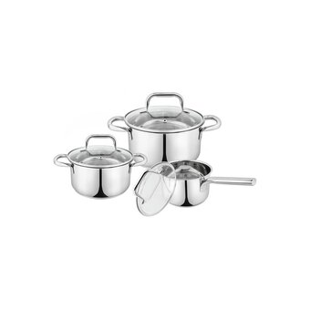  Набор кастрюль Pomi d'Oro P-640555 Vittoria с крышками 