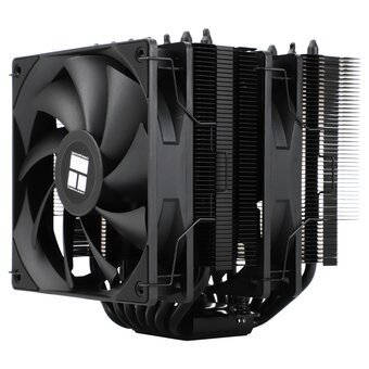  Кулер Thermalright Phantom Spirit 120 SE Black (PS120-SE-bl) 4-pin PWM, 154mm, Ni/Cu, 7x6mm, 2x120mm, 66.17CFM, 25.6dBA, 1500RPM 