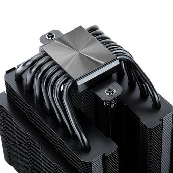  Кулер Thermalright Phantom Spirit 120 SE Black (PS120-SE-bl) 4-pin PWM, 154mm, Ni/Cu, 7x6mm, 2x120mm, 66.17CFM, 25.6dBA, 1500RPM 
