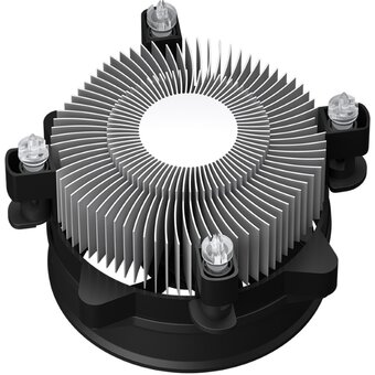 Кулер PcCooler R120 (R120-XXNIXX-GL) Soc-1200/1700/1851 4-pin 27.8dB Al 95W 191gr Ret 