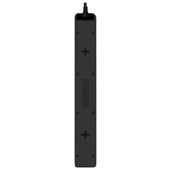  Фильтр SVEN Optima SV-021030 5,0м 6 розеток с защитными шторками, черный, цветная коробка 