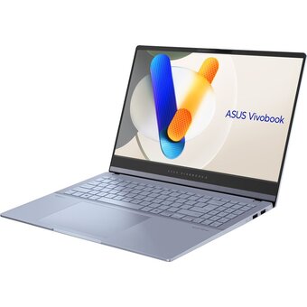  Ноутбук ASUS Vivobook 15 X1504VA-BQ1076 (90NB14E2-M00350) Core Ultra 5 125H/16Gb/SSD512Gb/15.6"/OLED/3K/Win11H/blue 